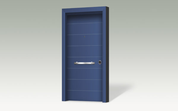 Θωρακισμένη πόρτα με επένδυση αλουμινίου ARS120-dreamdoors.gr