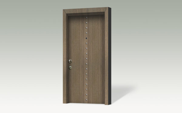 Θωρακισμένη πόρτα με επένδυση αλουμινίου AX113-dreamdoors.gr