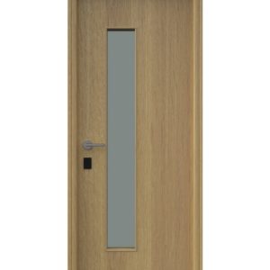 Πόρτες Laminate Luxury Σχέδιο-2T με τζάμι Χρώμα-N1315
