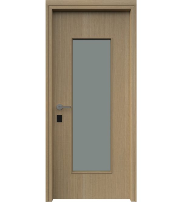Πόρτες Laminate Luxury Σχέδιο-4T με τζαμι