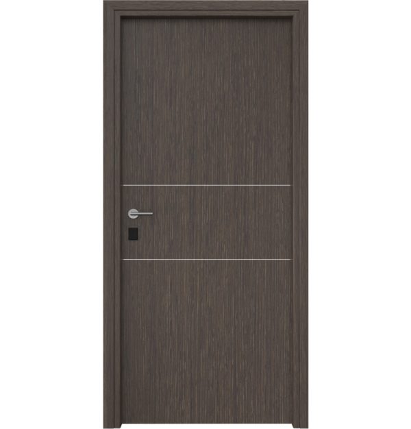 Εσωτερική Πόρτα Laminate Luxury Σχέδιο-5p Inox Χρώμα-N1325