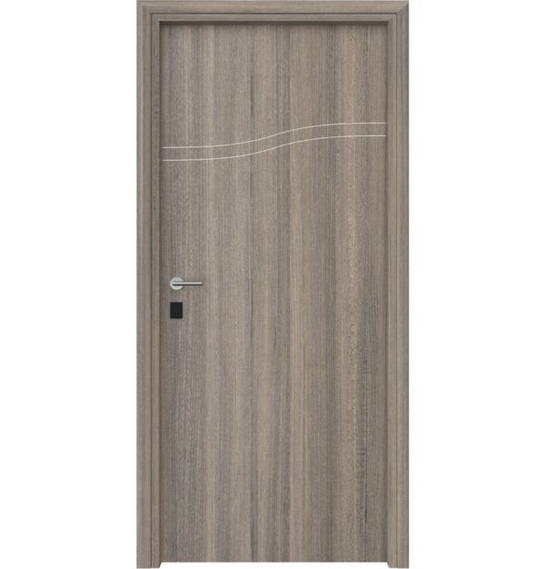 Πόρτες Laminate economy Moder Σχέδιο-8p Inox Χρώμα-N341