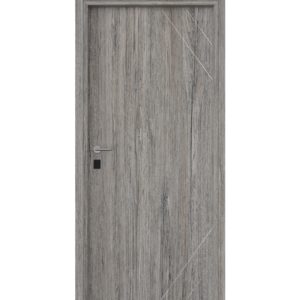 Πόρτες Laminate economy Modern Σχέδιο-13p Inox Χρώμα-N907