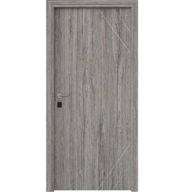 Πόρτες Laminate economy Modern Σχέδιο-13p Inox Χρώμα-N907