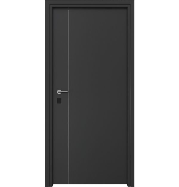 Πόρτες Laminate economy Modern Σχέδιο-1k Inox Χρώμα-N164