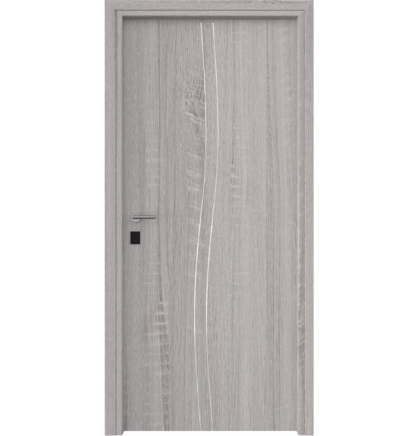 Πόρτες Laminate economy Modern Σχέδιο-5k Inox Χρώμα-N558